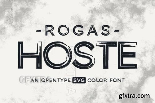 Rogas Hoste font