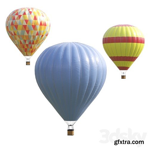 3dsky Pro - Hot air balloon / balloon