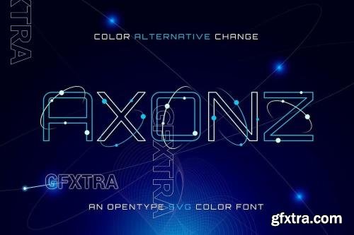 Axonz font