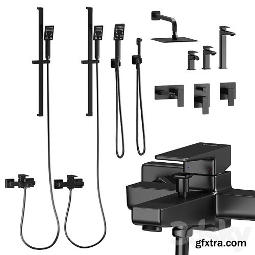 3dsky Pro - Omnires Parma black set 3