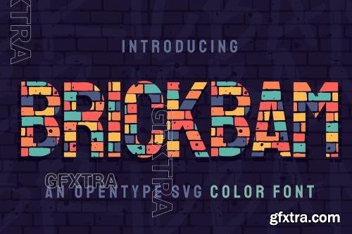 BrickBam font