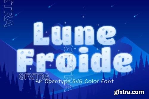 Lune Froide font