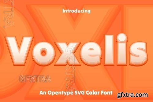 Voxelis font