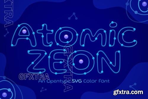 Atomic Zeon font