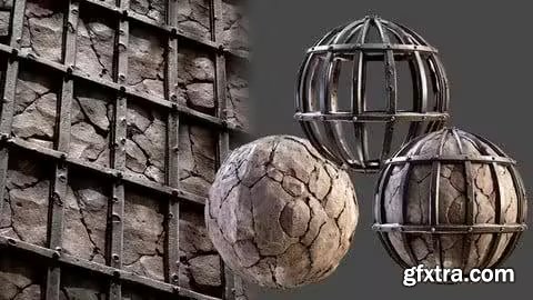 Udemy - Mastering Metal Retaining Wall In Substance Designer