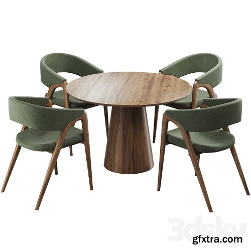 3dsky Pro - Dining chair and table217