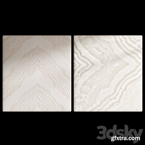 3dsky Pro - Set of 4 in 1 carpets based on Dedar Milano fabric 3dsky Pro - Set of 4 in 1 carpets based on Dedar Milano fabric