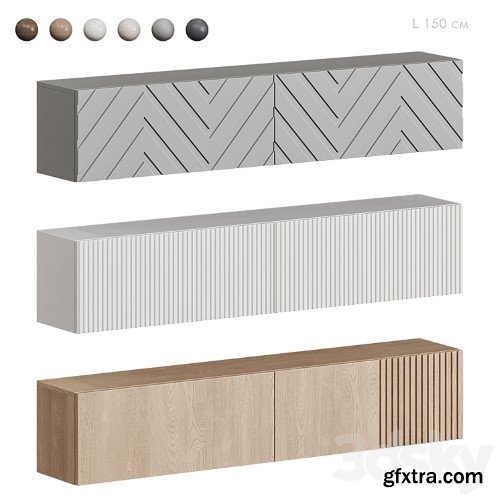 3dsky Pro - Hanging TV stand Puzzlemebel