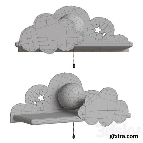 3dsky Pro - Loft Concept Wall Cloud Lamp