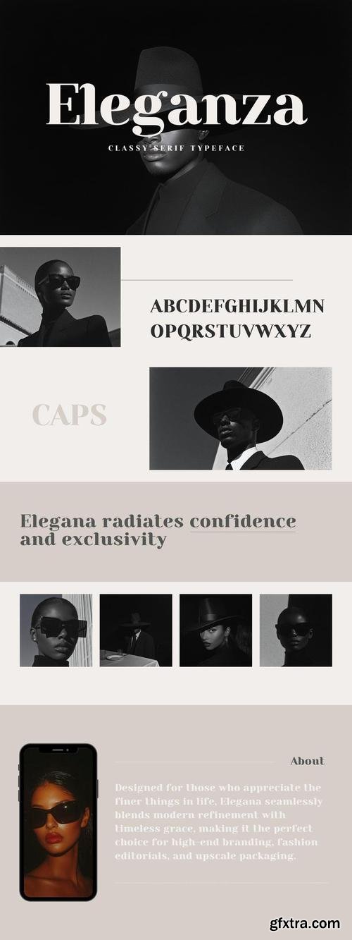 Eleganza - Classy Serif Typeface