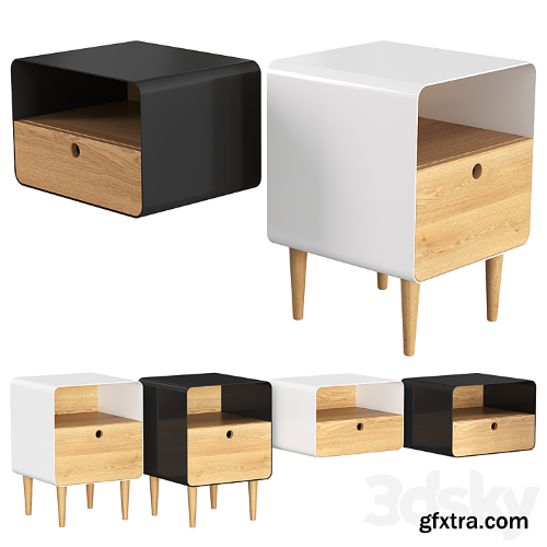 3dsky Pro - La Redoute JIMI. Nightstand