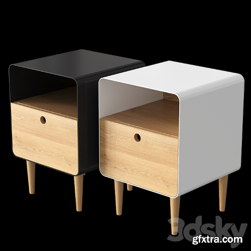 3dsky Pro - La Redoute JIMI. Nightstand