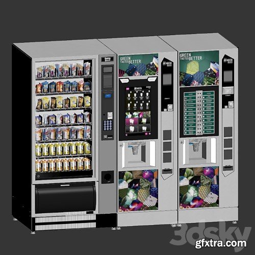 3dsky Pro - Coffee Vending Machines Necta