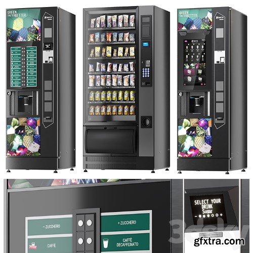 3dsky Pro - Coffee Vending Machines Necta