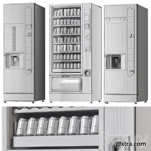 3dsky Pro - Coffee Vending Machines Necta