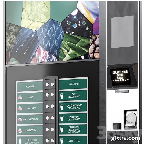 3dsky Pro - Coffee Vending Machines Necta