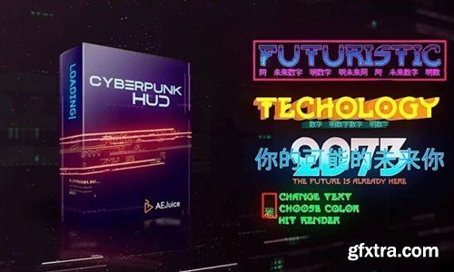 AEjuice - Cyberpunk HUD