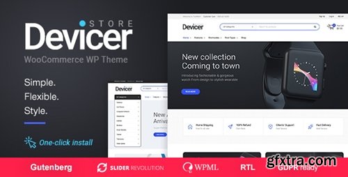 Themeforest - Devicer v1.2.3 - Electronics, Mobile & Tech Store 21162601