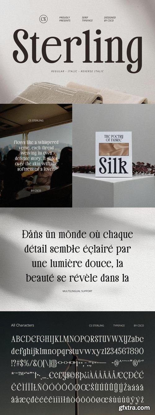 Sterling - Classic Font