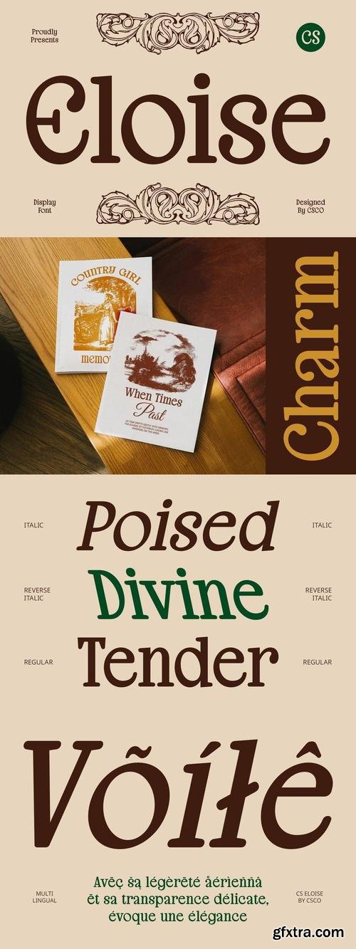 Eloise - Aesthetic Font