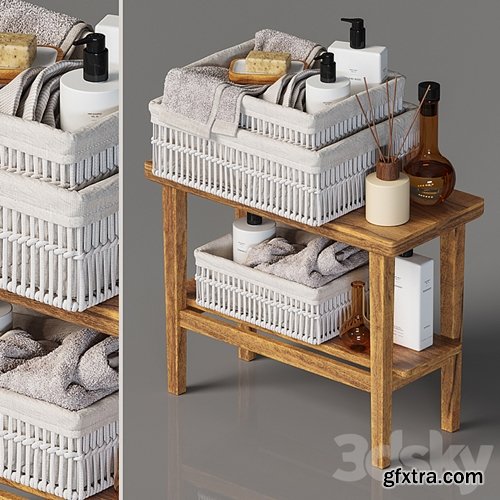 3dsky Pro - ZARA HOME Decorative set with baskets