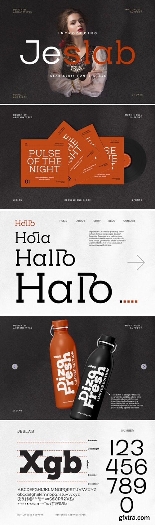 Jeslab Font