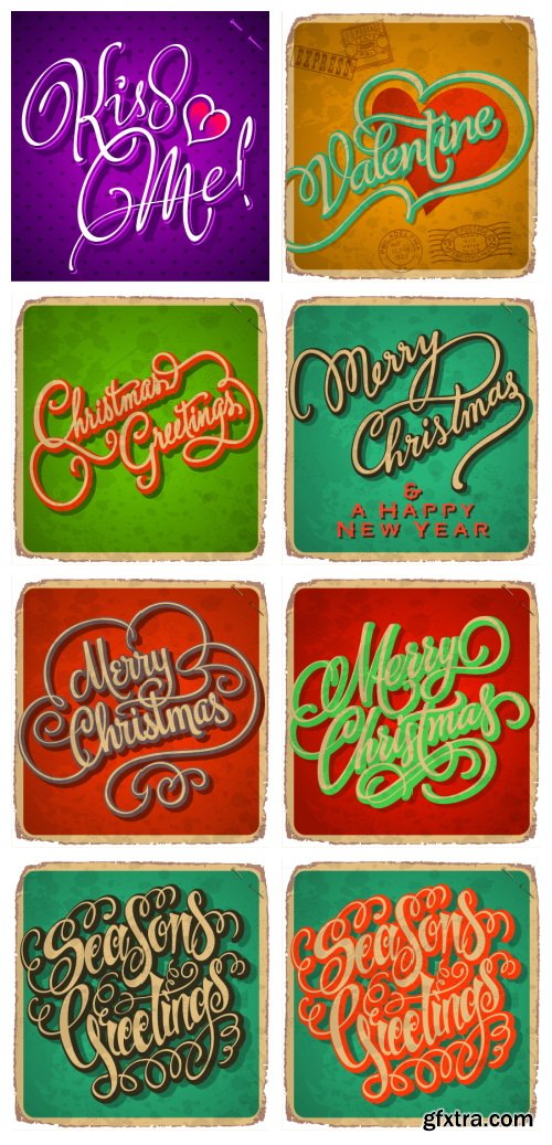 Handmade Calligraphy 25xEPS