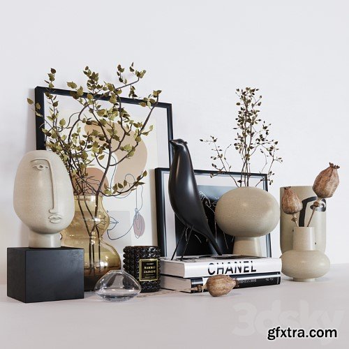 3dsky Pro - Decorative set 31 H&M home