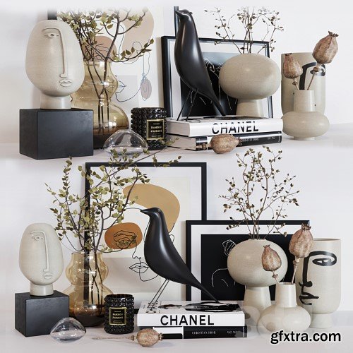 3dsky Pro - Decorative set 31 H&M home