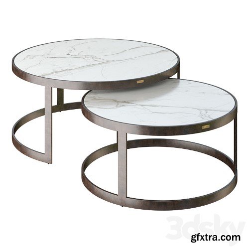 3dsky Pro - Richmond Bloomingville Nesting Coffee Tables