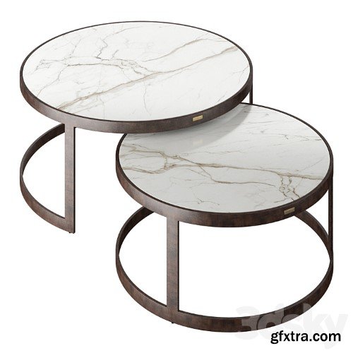 3dsky Pro - Richmond Bloomingville Nesting Coffee Tables