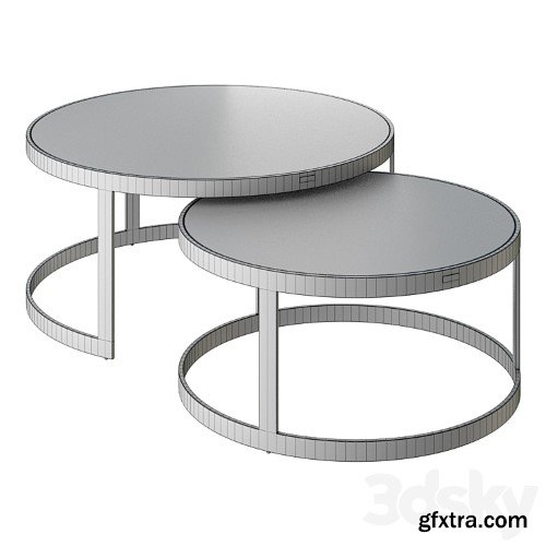 3dsky Pro - Richmond Bloomingville Nesting Coffee Tables