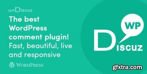 wpDiscuz v7.6.28 - WordPress Post Comments Discussion Plugin + wpDiscuz Premium Add-Ons - NULLED