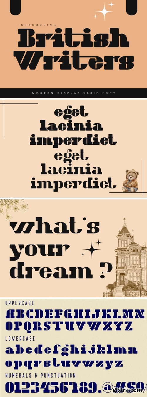 CM - British Writers Font