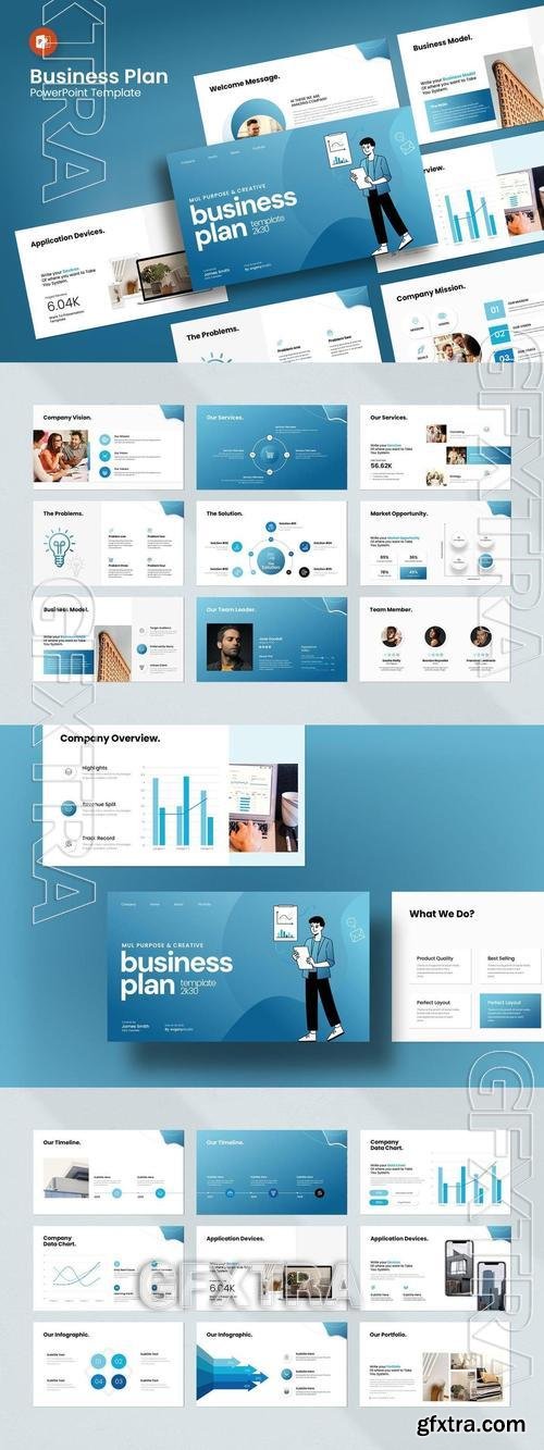 Business Plan PowerPoint Template 64VB9VM Business Plan PowerPoint Template 64VB9VM