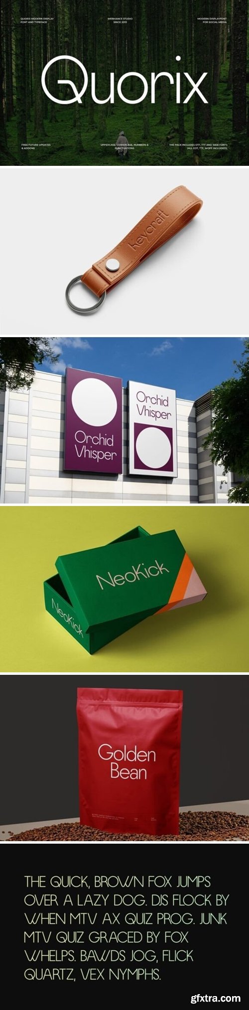 CM - Quorix - Modern Display Font