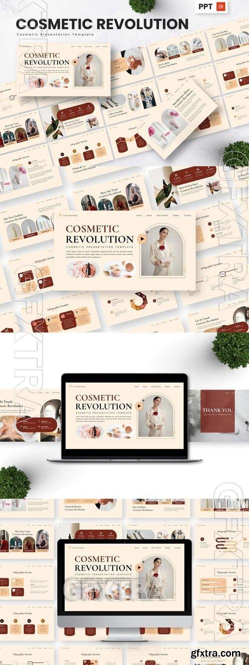 Cosmetic Revolution - Cosmetic Powerpoint Template DTCDH2M Cosmetic Revolution - Cosmetic Powerpoint Template DTCDH2M