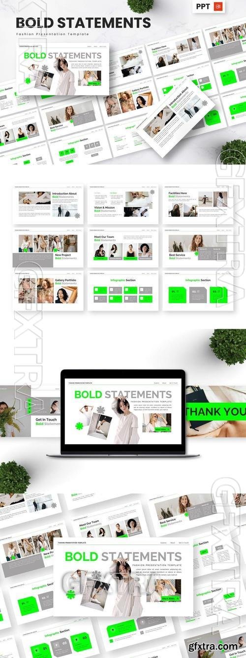 Bold Statements - Fashion Powerpoint Templates YBQQ44J Bold Statements - Fashion Powerpoint Templates YBQQ44J