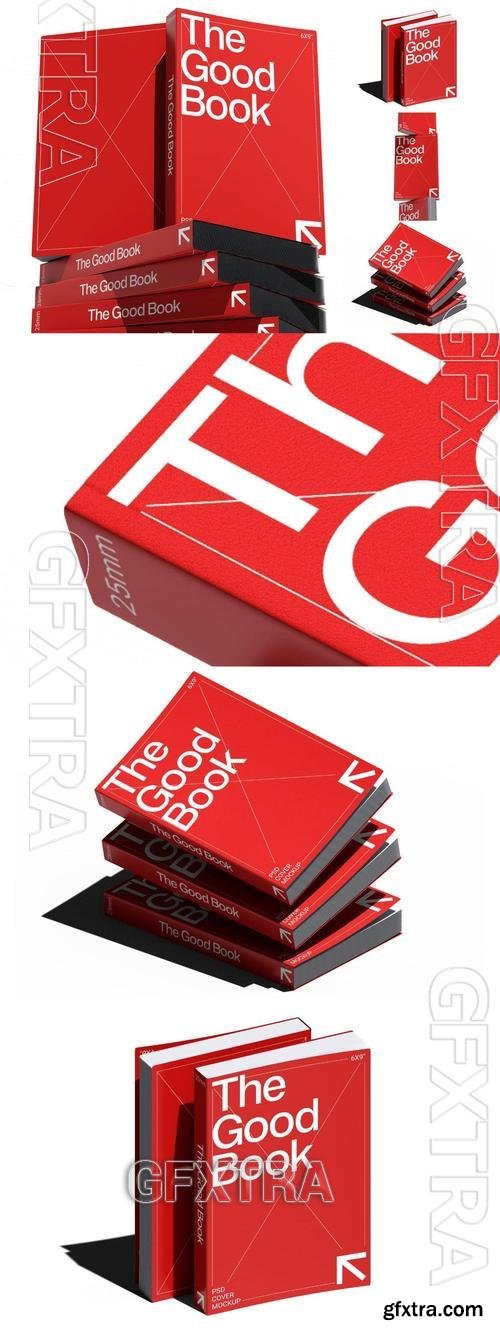 Professional Book Cover Mockup 3Z8N9RY