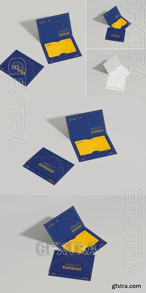 Gift Card Mockup 5PT4DWZ