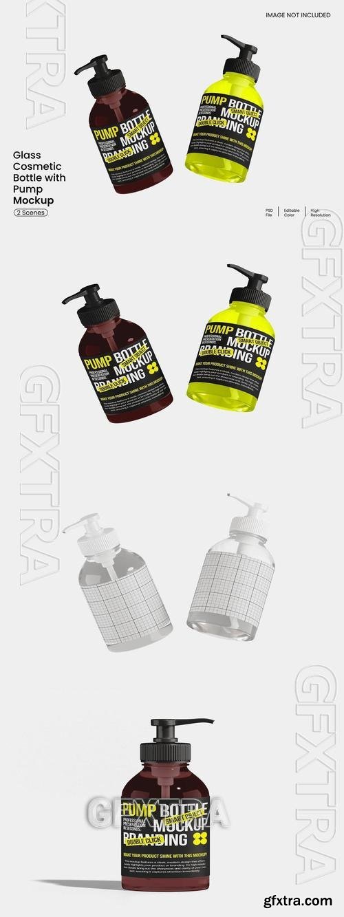 Pump Bottle Mockup EFA6D6X