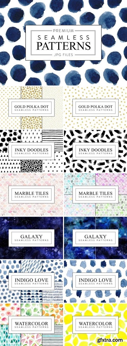 CM - Seamless Patterns Bundle 1668060