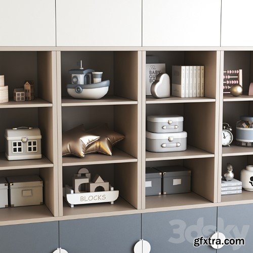 3dsky Pro - Furniture for nursery 3