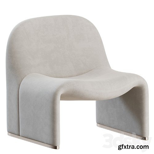 3dsky Pro - Alky Armchair by Giancarlo Piretti for Artifort