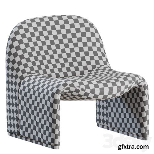 3dsky Pro - Alky Armchair by Giancarlo Piretti for Artifort