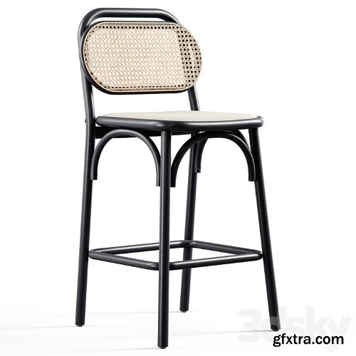 3dsky Pro - Kave Home - Doriane - Bar stool