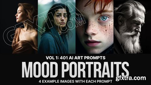 401 Midjourney Prompts for Mood Portraits