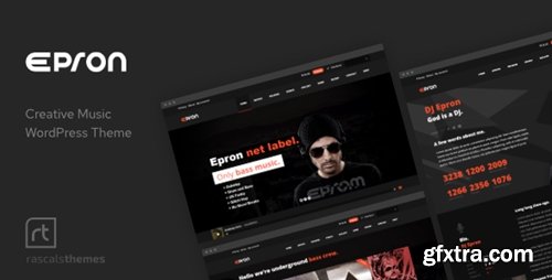 Themeforest - Epron v2.3.0 - Music Theme for WordPress 3737930