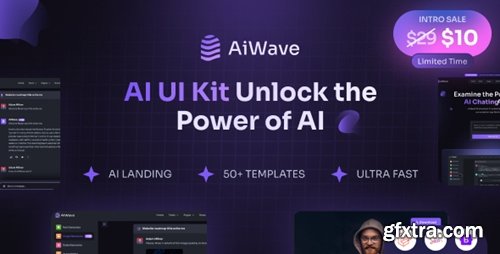 Themeforest - Aiwave – Laravel 11 - AI SaaS Website + Dashboard UI Kit 53633309 v1.0