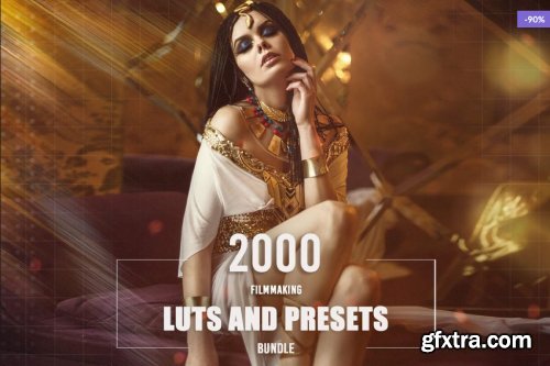 Eldamar Studio - 2000 Filmmaking LUTs and Presets Bundle Eldamar Studio - 2000 Filmmaking LUTs and Presets Bundle